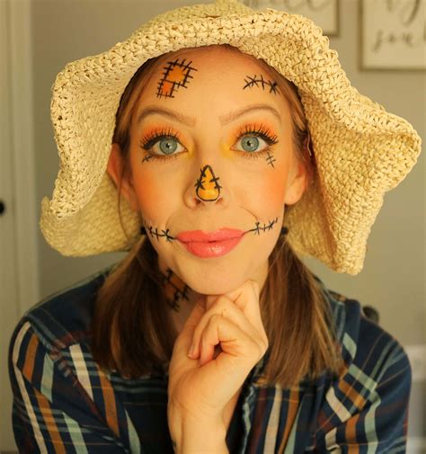 diy halloween costumes scarecrow|homemade scary costumes scarecrow makeup.